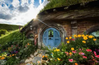 Visite du village des Hobbits